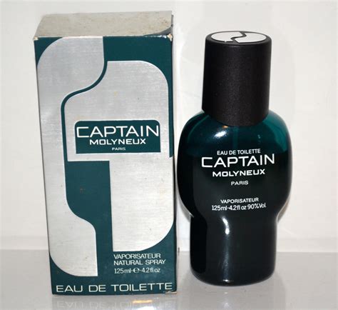 Captain Eau de Toilette (1975) Molyneux for men.